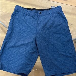 Men's Blue Casual Shorts